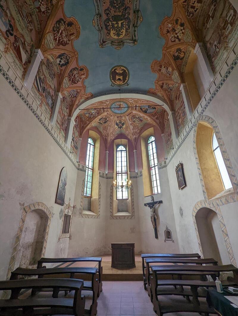 The Chapel of St. George, Ljubljana Castle, Slovenia.