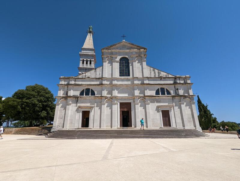 The Church of St. Euphemia, Rovinj, Croatia, 2022. Photo by Jenna Simeonov.