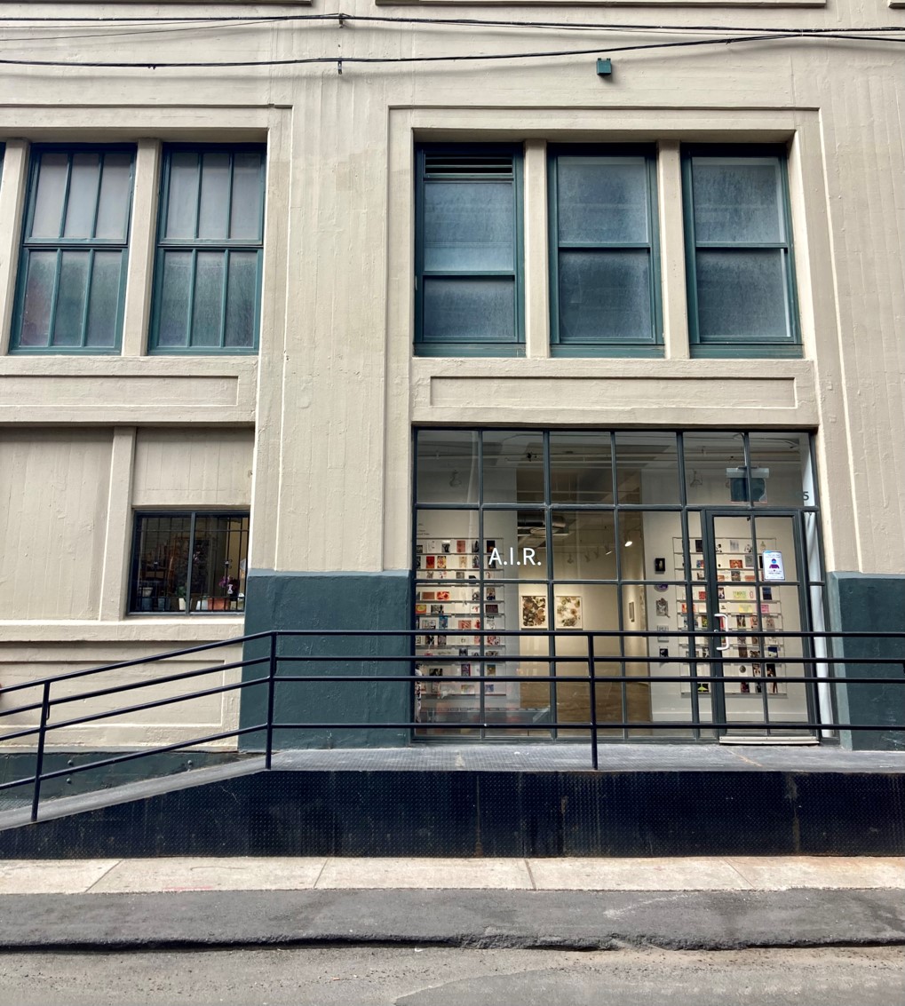 External view of the A.I.R. Gallery in Dumbo, Brooklyn. Photo courtesy of Cicelyn Haggerty.
