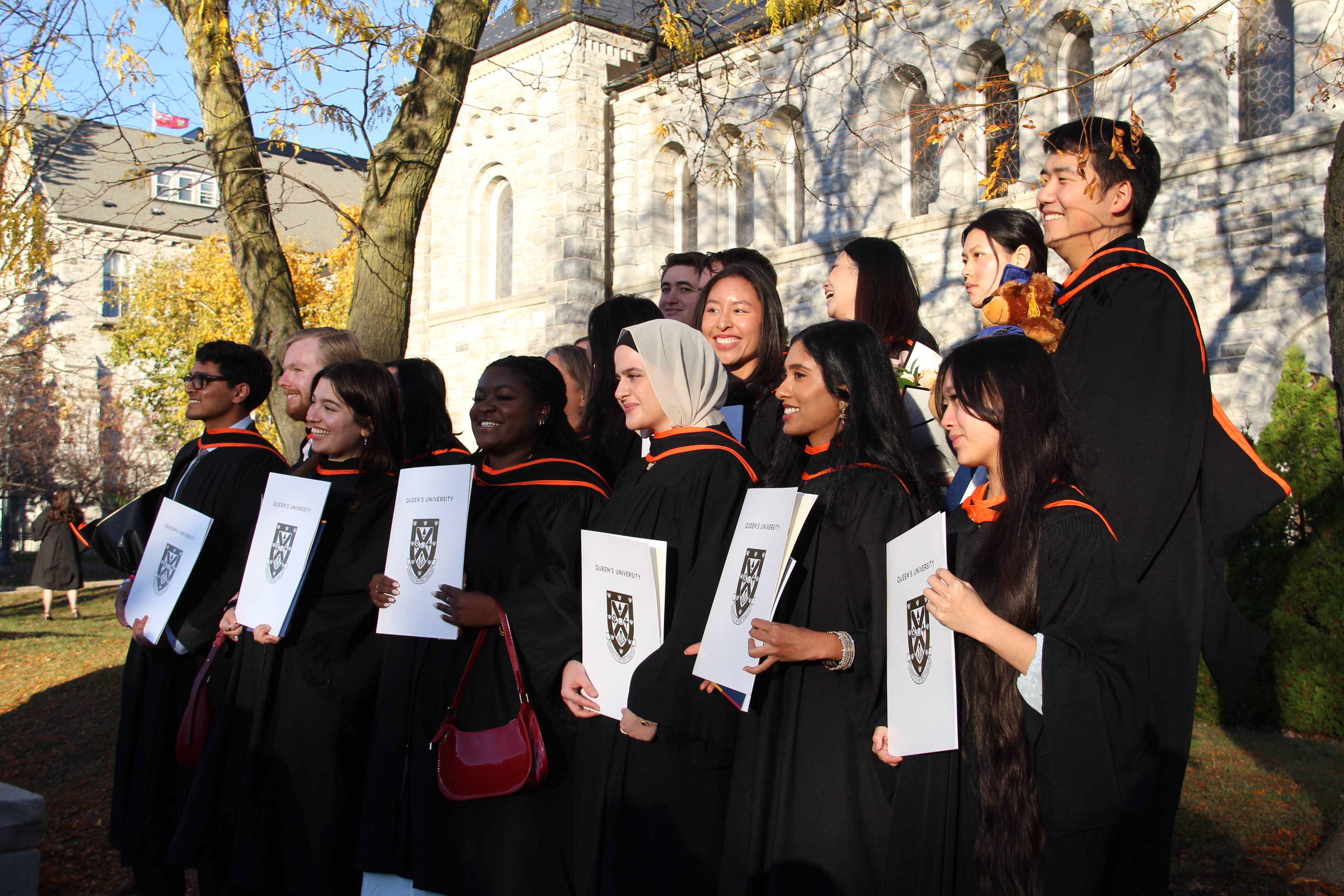 Graduate Students after graduating.