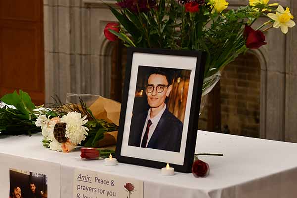 Amir Moradi, a student in the Faculty of Arts and Science, died in the plane crash in Iran on Wednesday, Jan. 8. (Communications Staff)