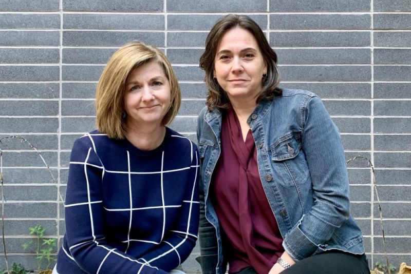 Haley Everson and Gail Motut