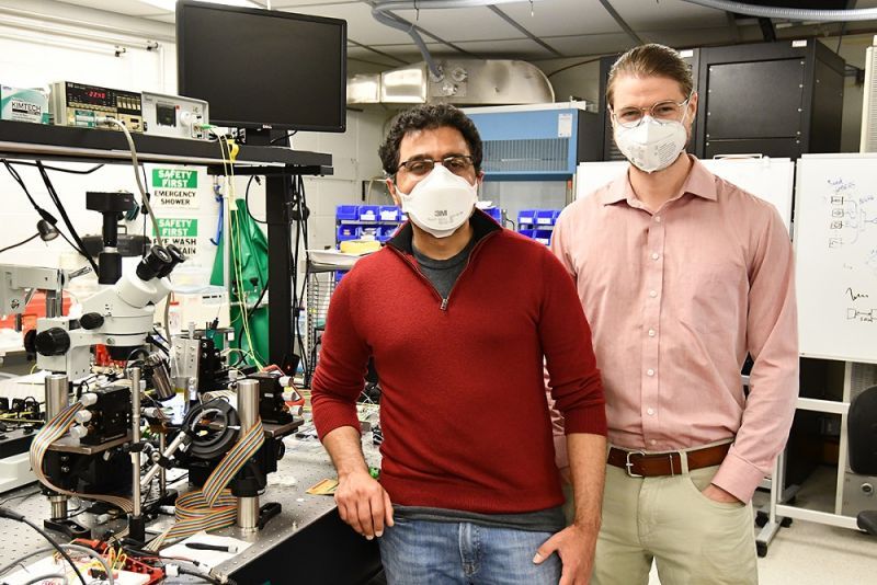 Bhavin Shastri and Alex Tait have been collaborating for over a decade in research to advance neuromorphic photonic computing.