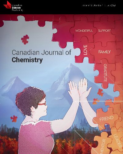 Cover of the Canadian Journal of Chemistry. 