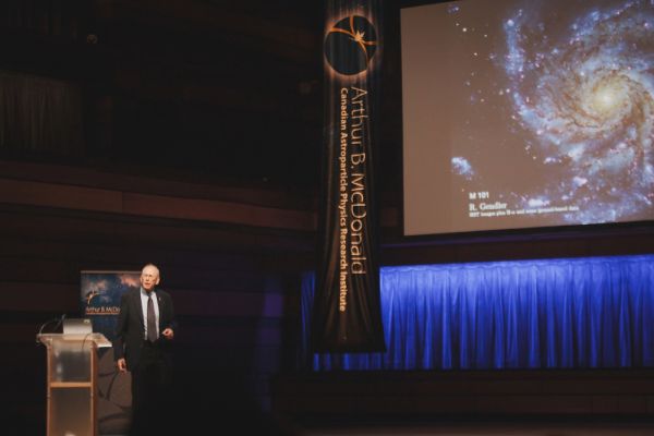 Dr. James Peebles, the 2019 Nobel Prize laureate in Physics, recently presented a lecture at Queen's University.