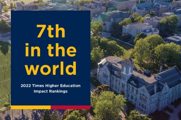 Queen’s secures second consecutive top 10 position globally in Times Higher Education Impact Rankings