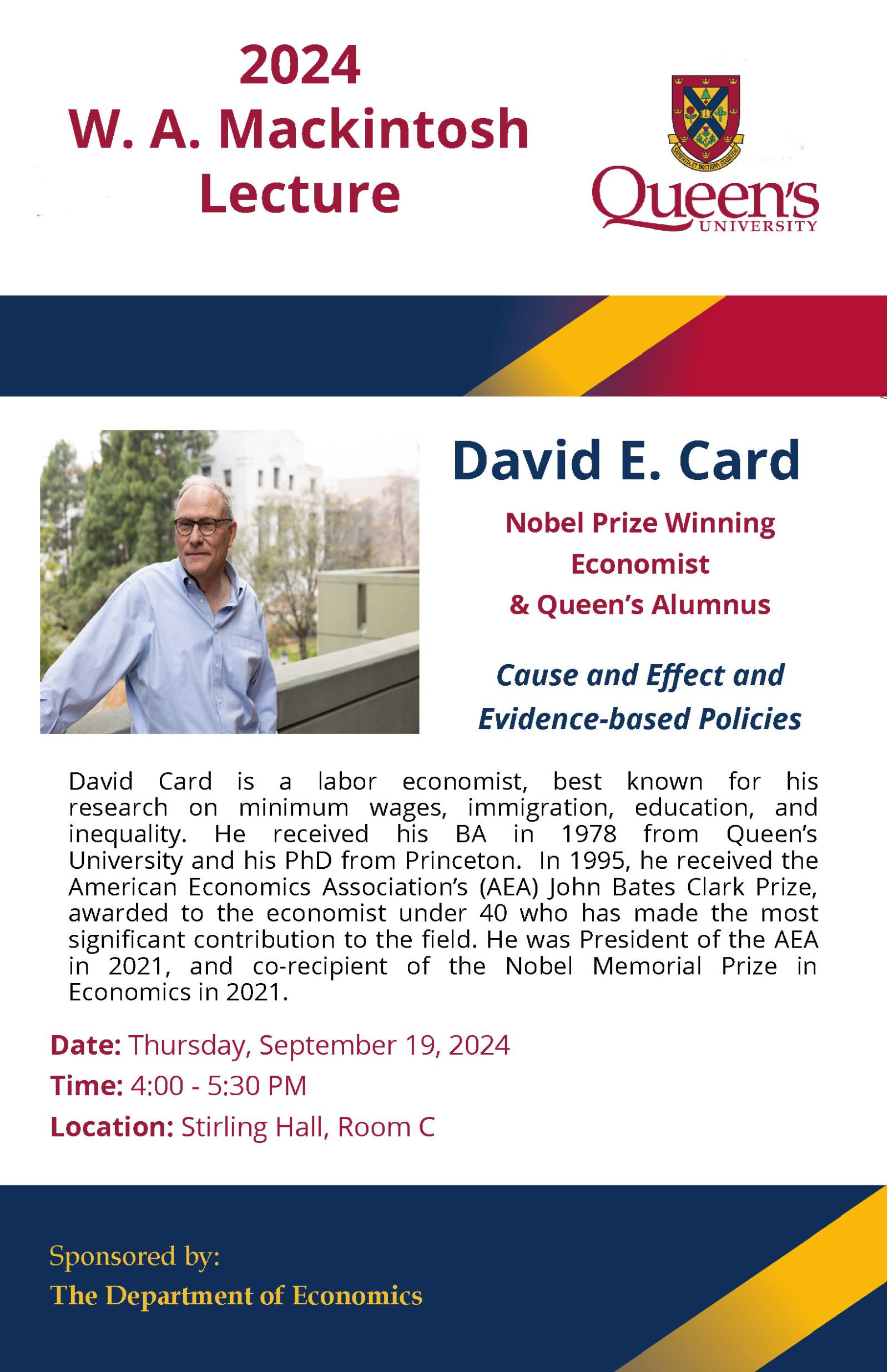 David Card Mackintosh Poster