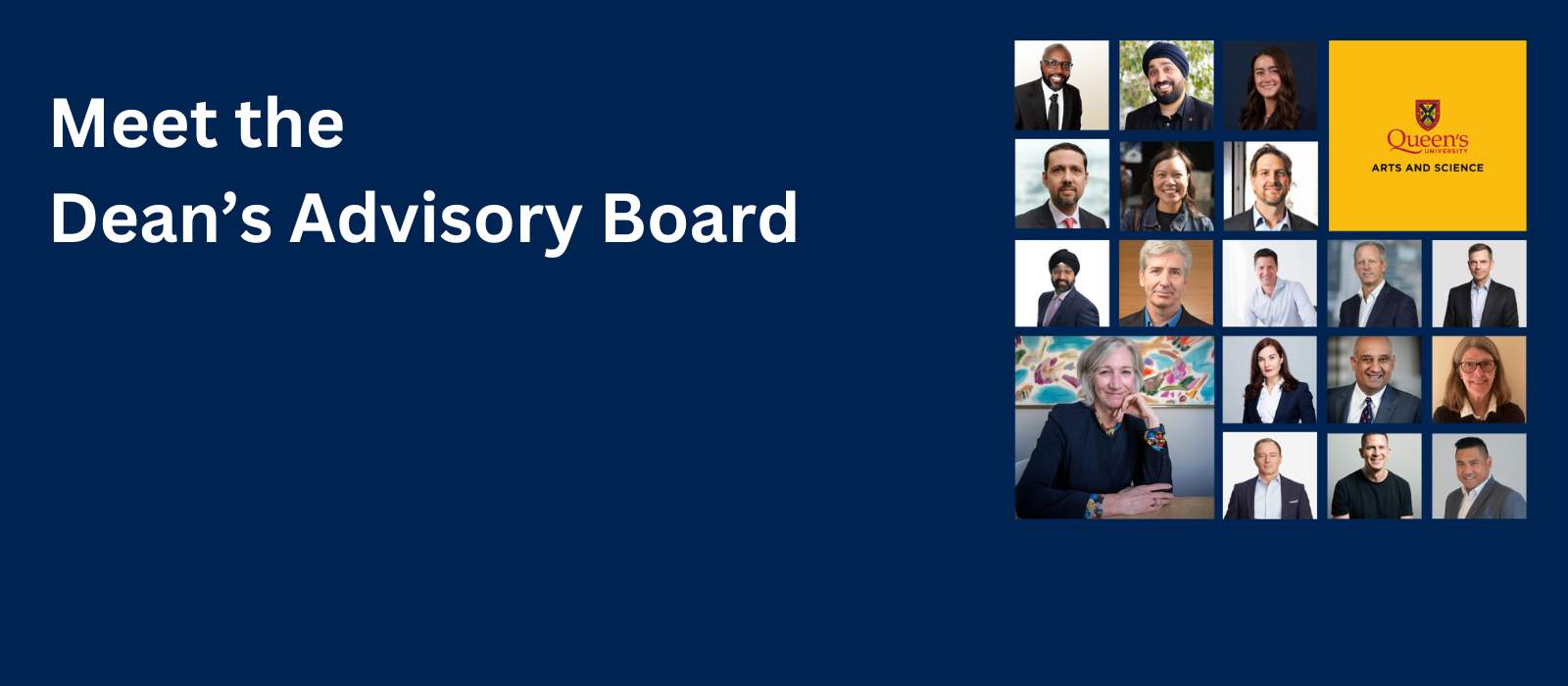 Meet the Dean's Advisory Board