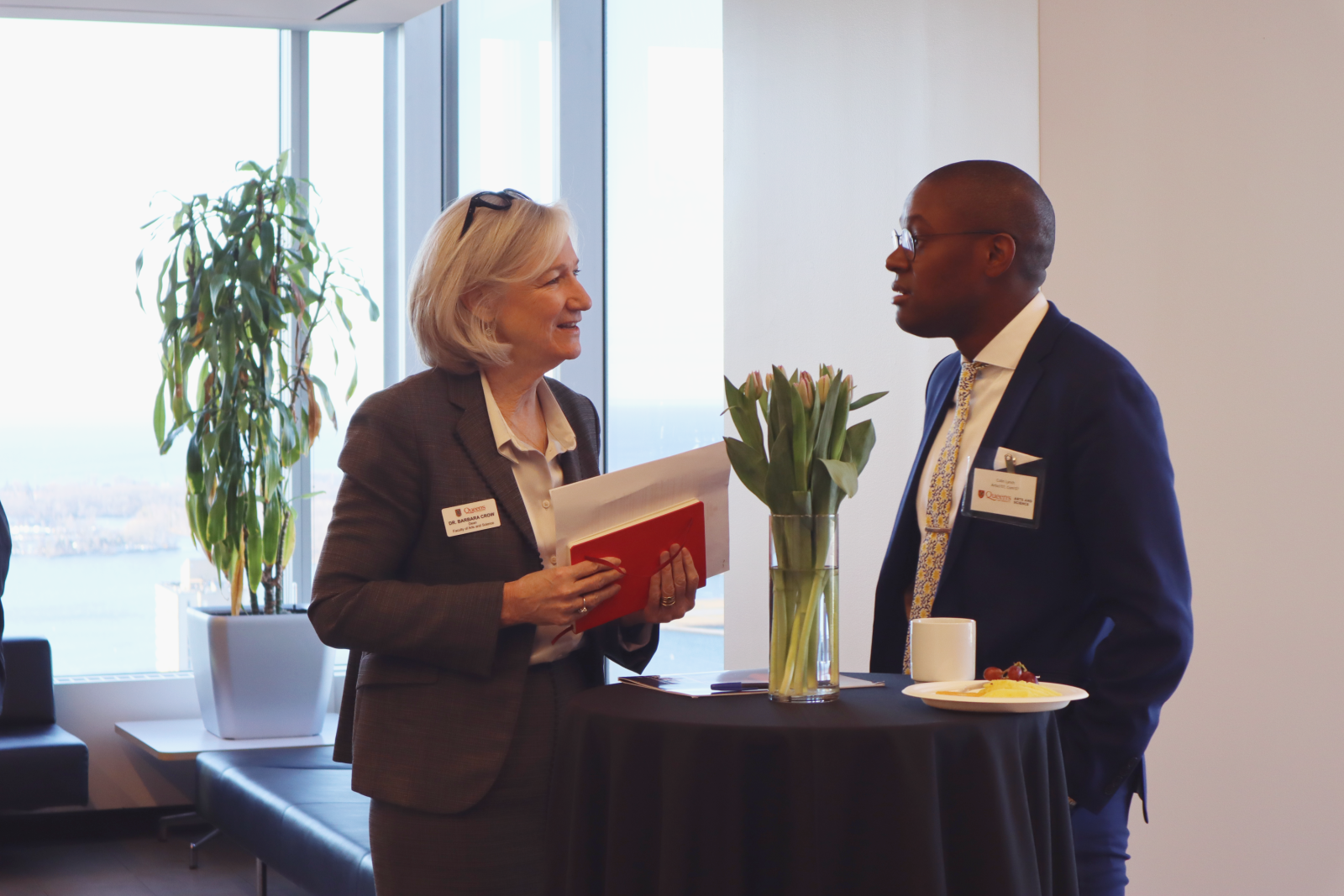 Barbara Crow and Colin Lynch at ElevateHer