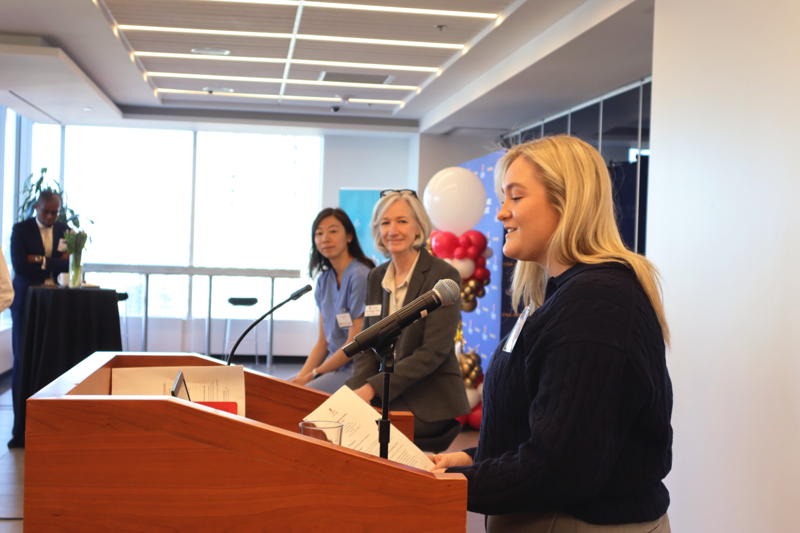 Speakers Brynn Paxton, Barbara Crow, and Dr Stephanie Zhou at ElevateHer