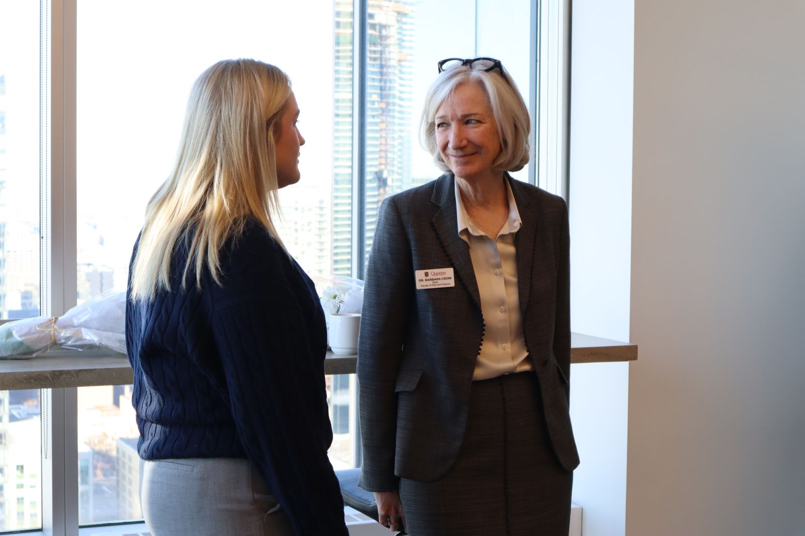 Dean Barbara Crow and Brynn Paxton at ElevateHer
