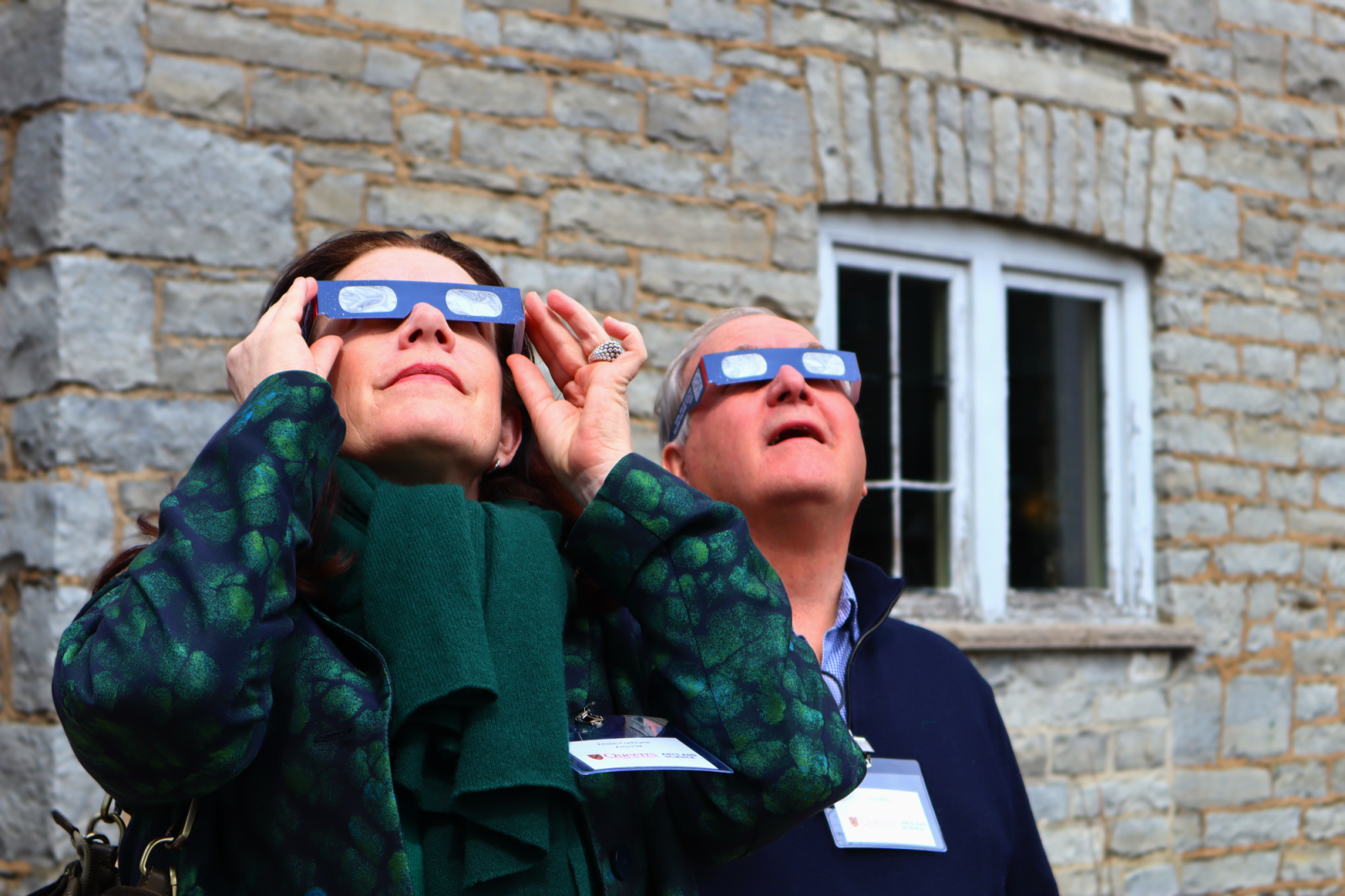 FAS Donors and Alumni at Dean Crow's Solar Eclipse Event