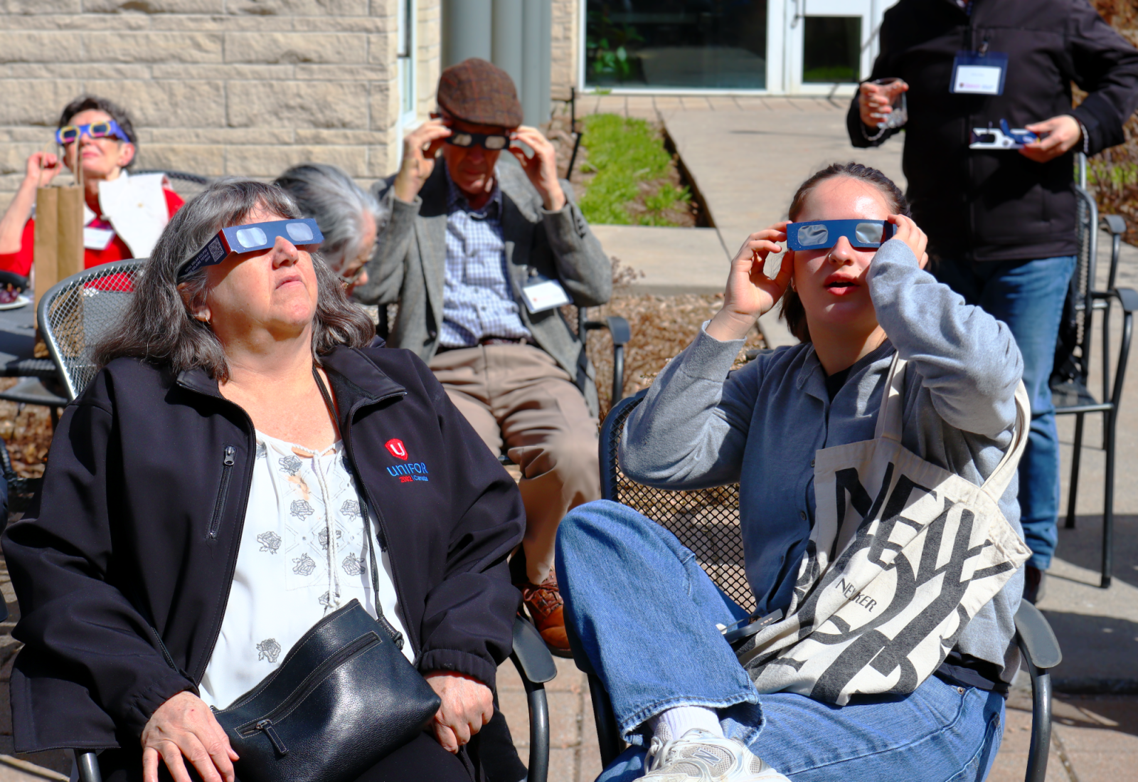 FAS Donors and Alumni at Dean Crow's Solar Eclipse Event