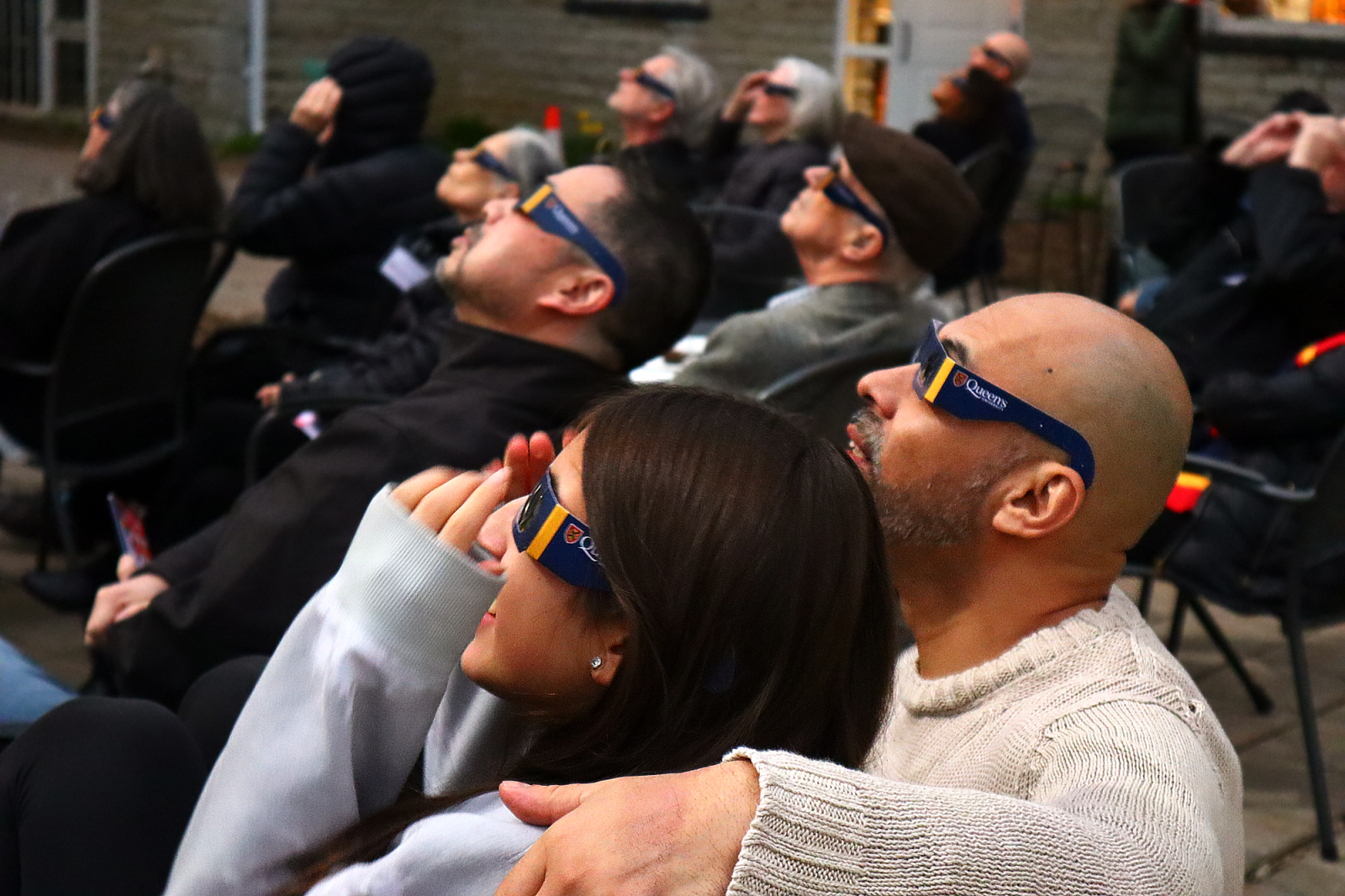 FAS Donors and Alumni at Dean Crow's Solar Eclipse Event