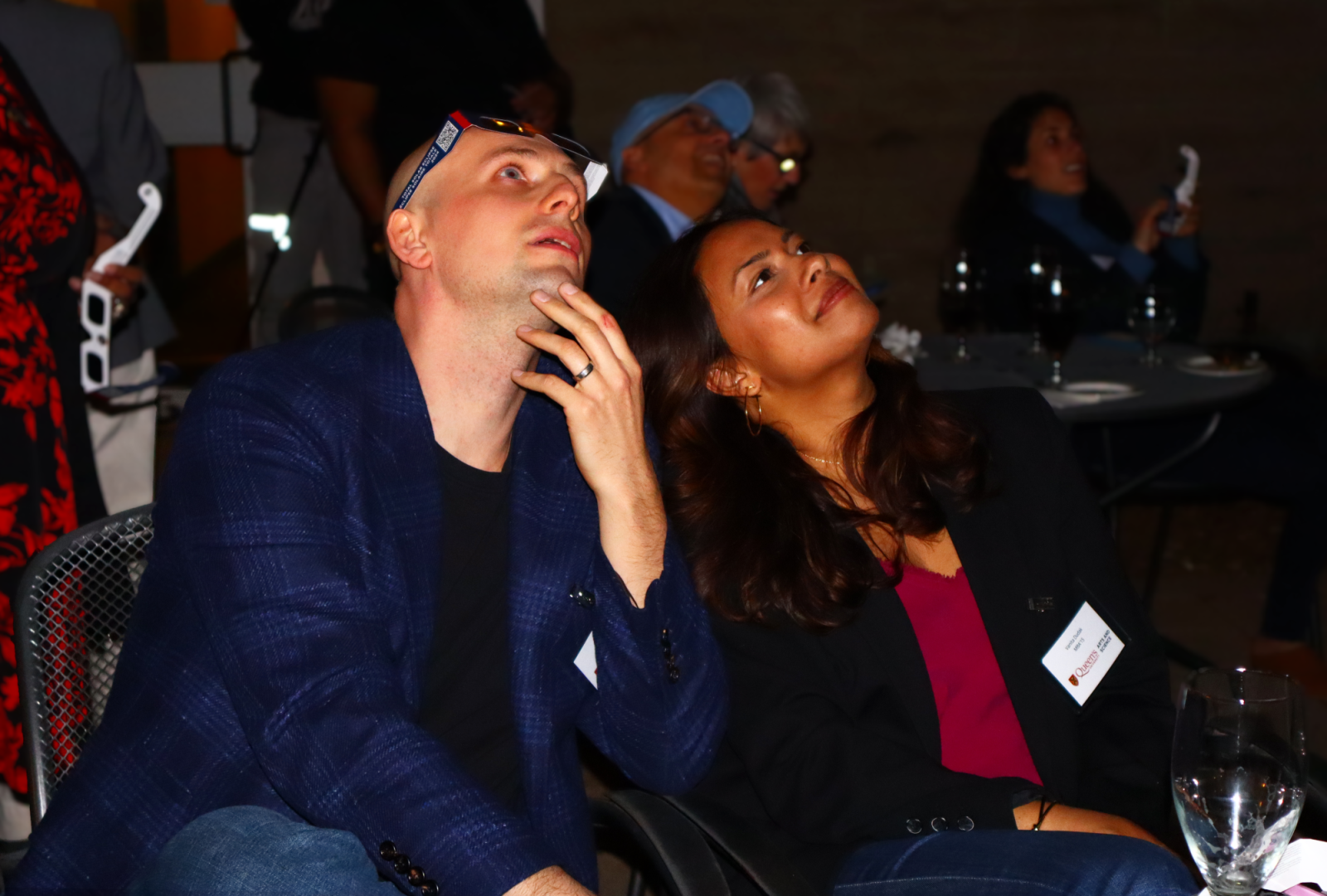 FAS Donors and Alumni at Dean Crow's Solar Eclipse Event