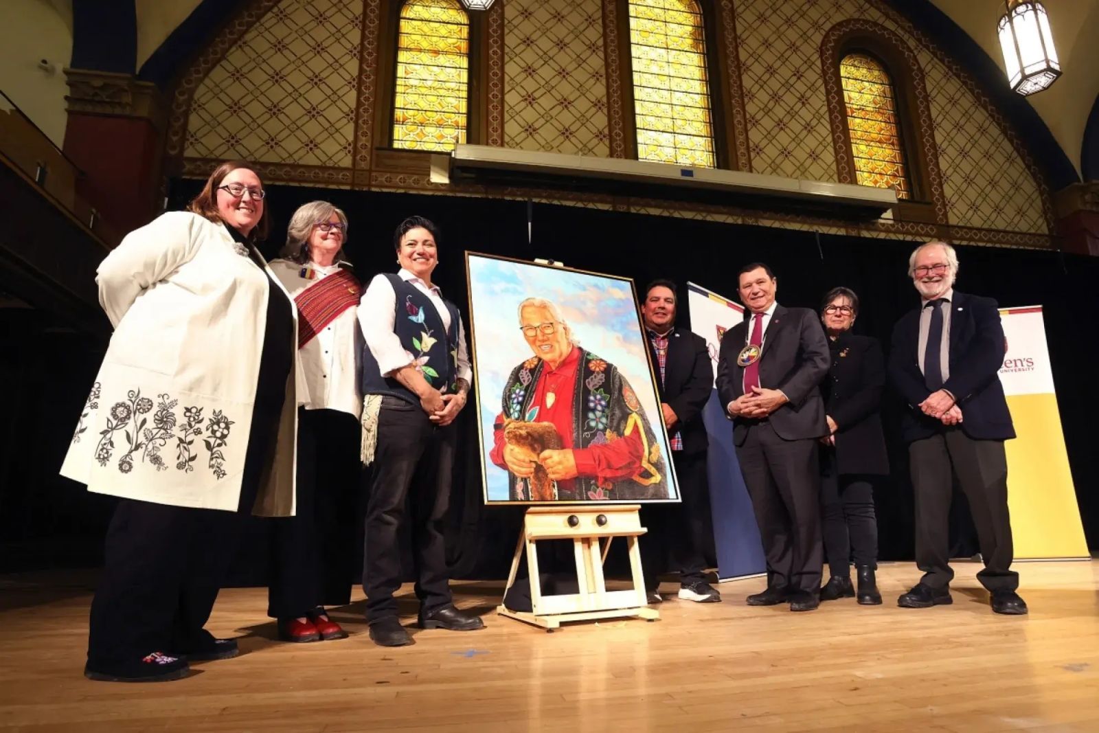 chancellor portrait unveiling