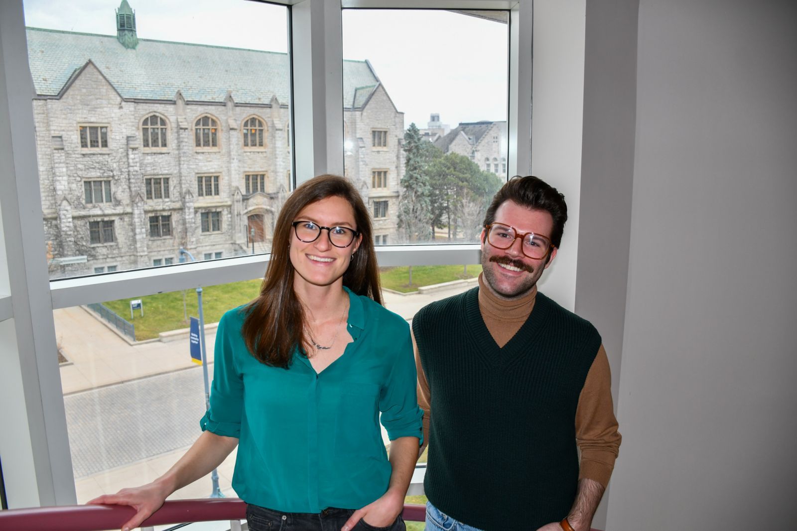 Grad Mentors Joanne Archibald and Jesse Gauthier