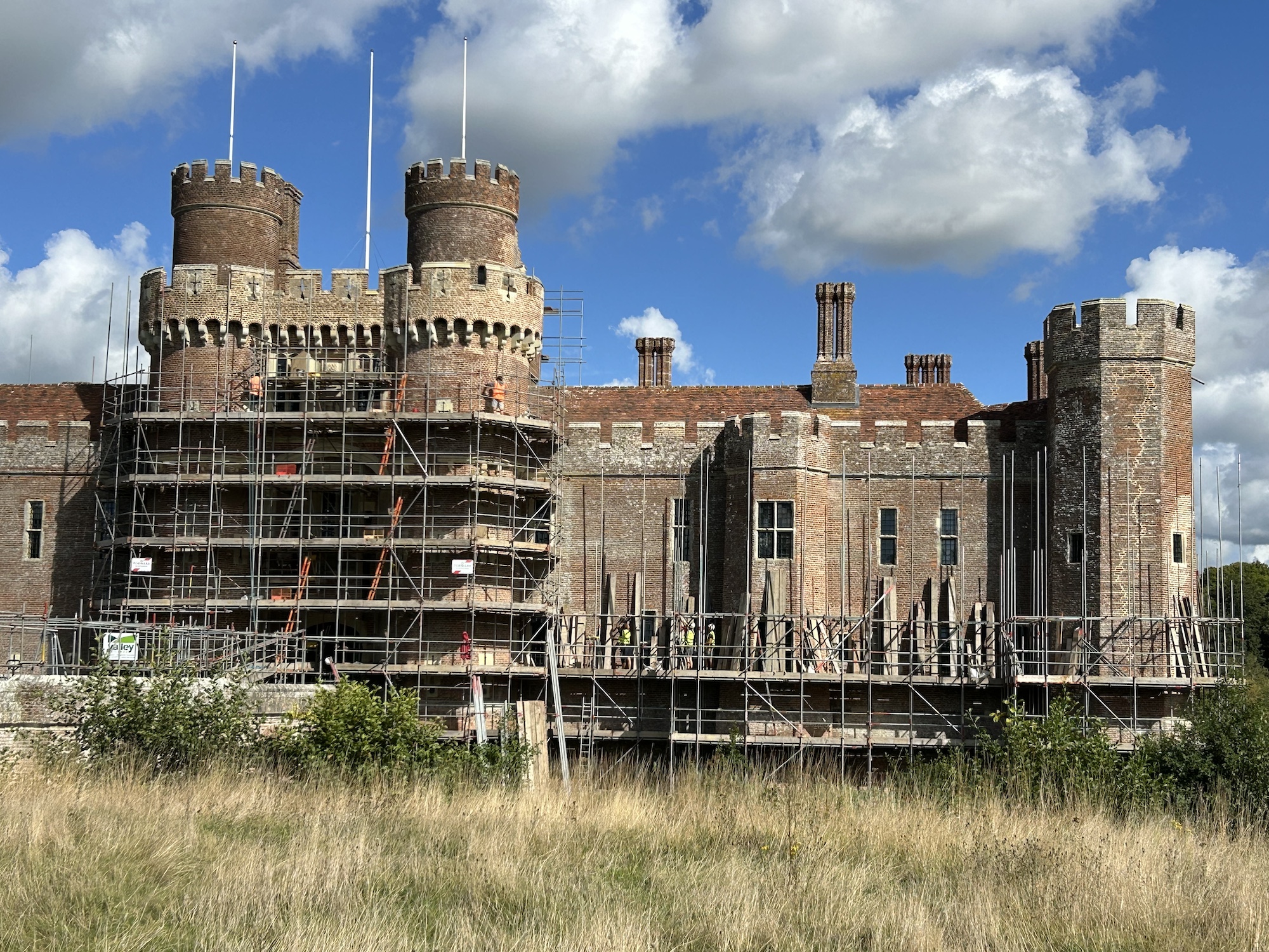 works to herstmonceux castle