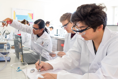 Students in the Lab