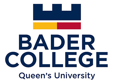 Bader College stacked logo