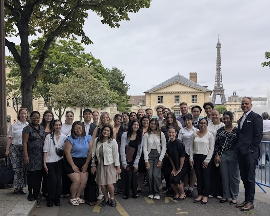International Law students visit Paris