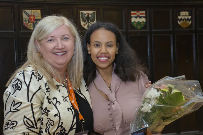 Pam Briand & Tibeb Debele