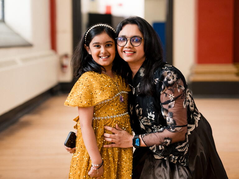 Antara Arif & Daughter