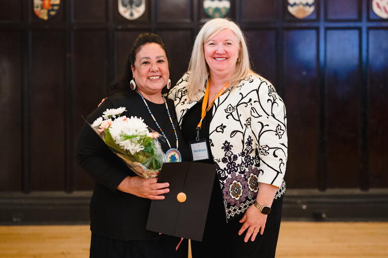 Nicole Monague & Pam Briand