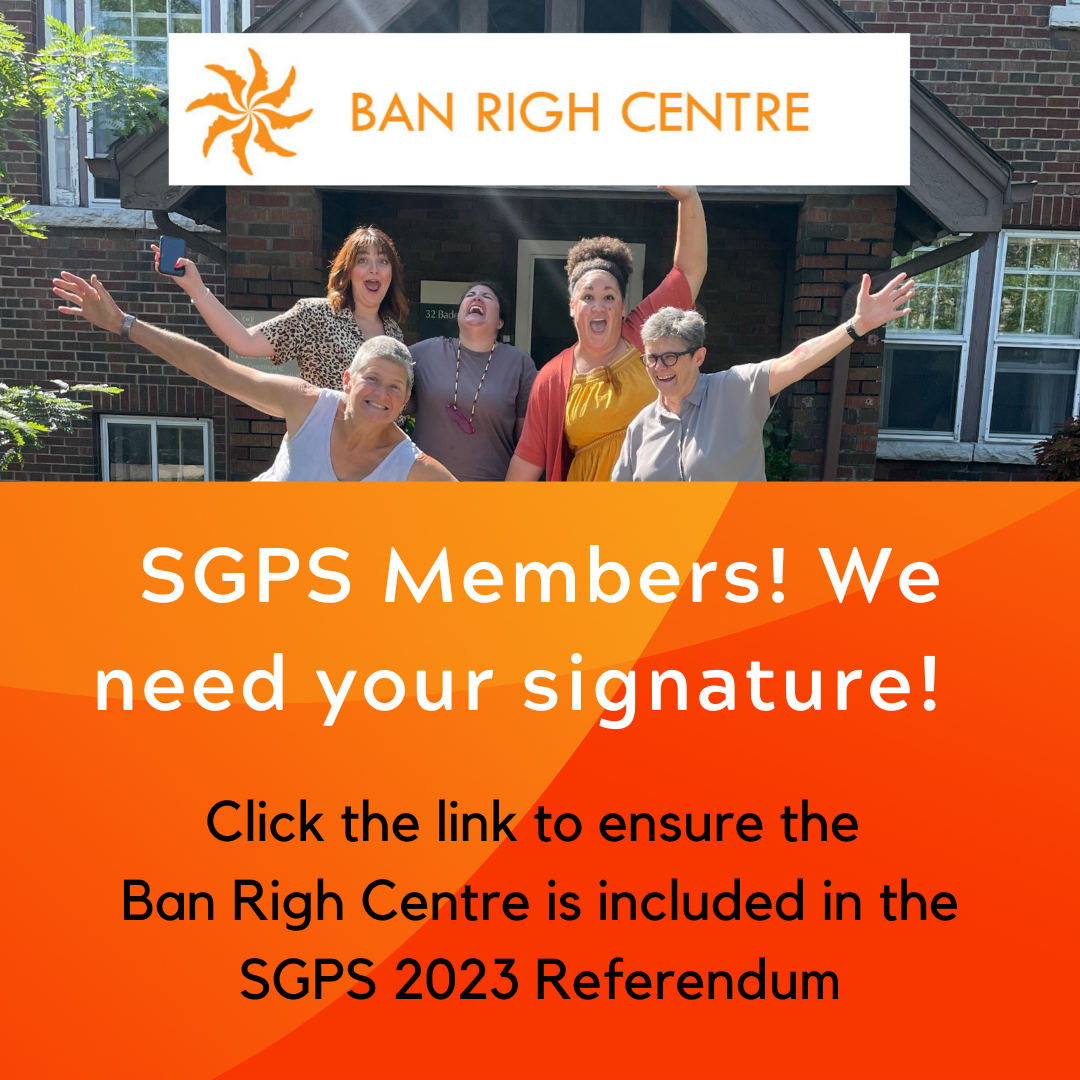 BRC nomination request for SGPS Referendum 