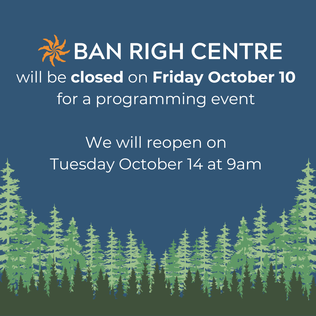 Centre Closed October 10