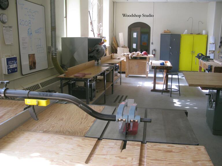 Woodshop studio facilities
