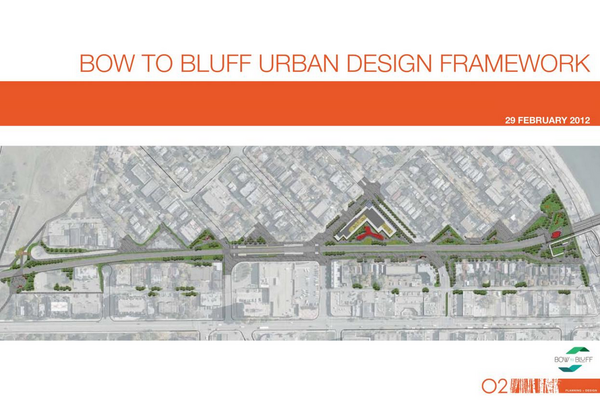 Bow To Bluff Urban Design Framework