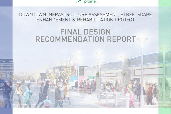 Grande Prairie Downtown Infrastructure Assessment, Streetscape Enhancement, and Rehabilitation Project: Final Design Recommendation Report