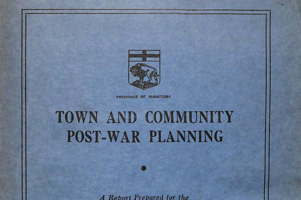 Town and Community Post-War Planning - Manitoba (1948) 