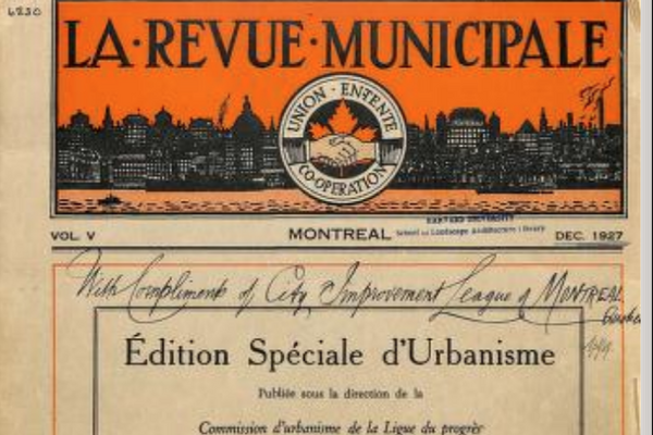 La Revue Municipale - Special Town Planning Number/Édition Spéciale d'Urbanisme 
