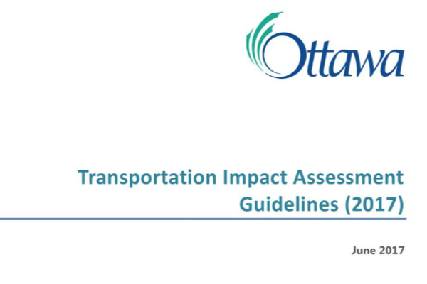 City of Ottawa Transportation Impact Assessment Guidelines