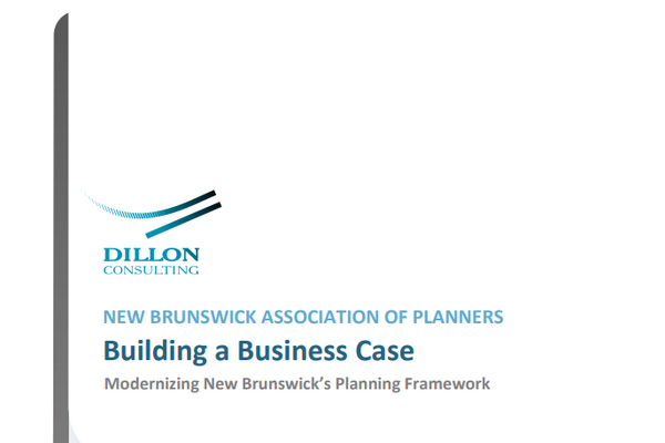 Building a Business Case: Modernizing New Brunswick's Planning Framework