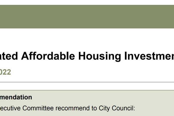 Edmonton Affordable Housing Investment Plan 2019-2022