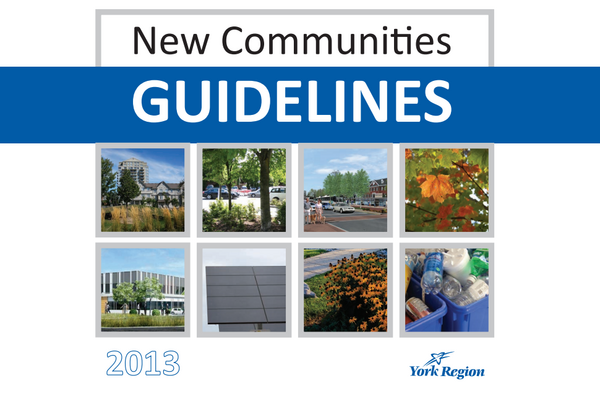 New Communities Guidelines