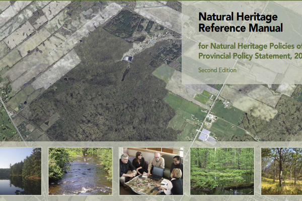 Natural Heritage Reference Manual for Natural Heritage Policies of the Provincial Policy Statement, 2005 Second Edition