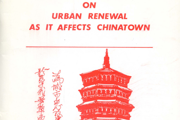 National conference on urban renewal as it affects Chinatown