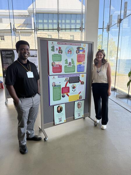 Kelechi Kemnele and Julia Nord-Leth