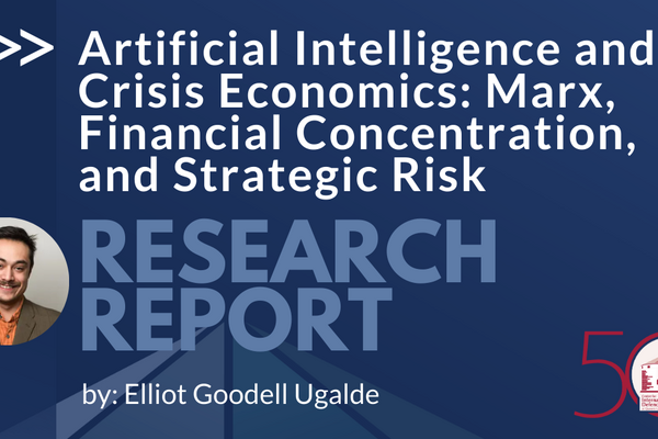 Artificial Intelligence and Crisis Economics: Marx, Financial Concentration, and Strategic Risk