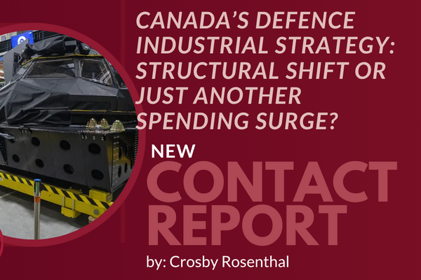 Canada's Defence Industrial Strategy: Structural Shift or Just Another Spending Surge? 