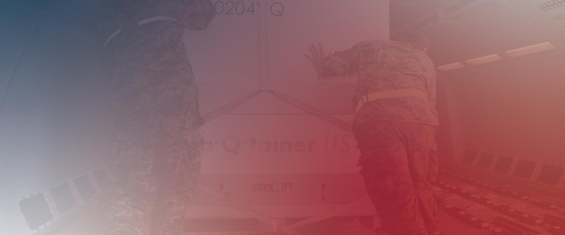 CAF loading plane with pandemic supplies. credit: MCpl D. Lefebvre