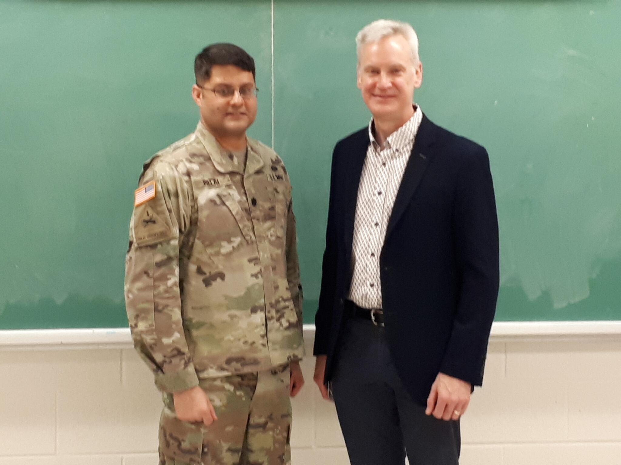 Chad Pillai & Dr. David Varey