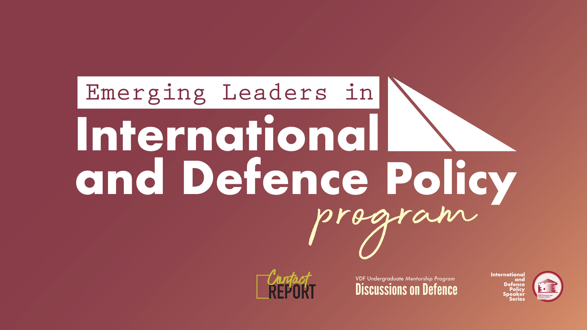 Emerging Leaders in Defence Policy Program
