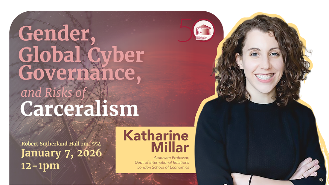 Katharine Millar Gender, Cyber Governance