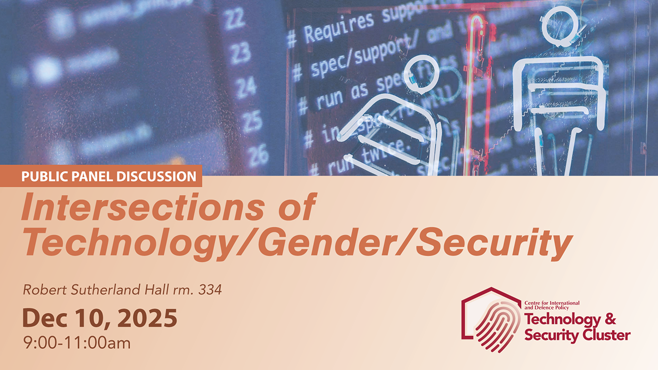Technology Gender Security Panel