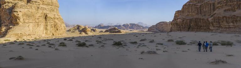 Beautiful view of the Jordan landscape.